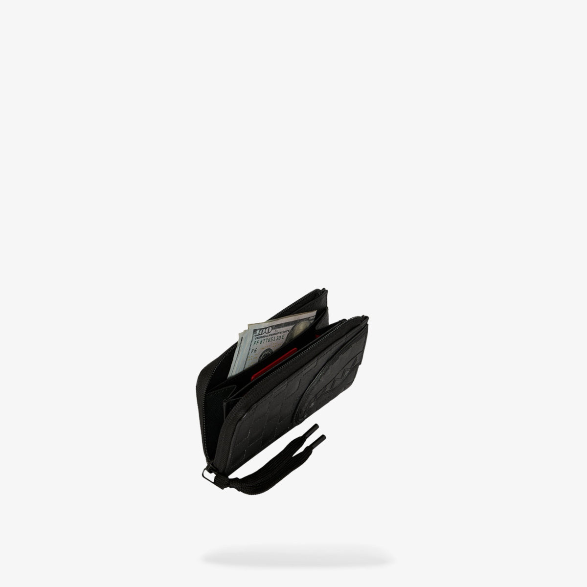 Унисекс портмоне Sprayground Raised Check Wallet - 910W9509NSZ детайл джоб