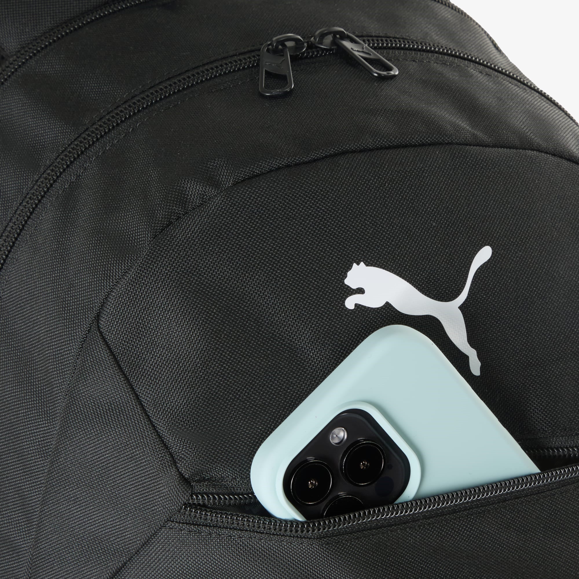 Унисекс раница Puma Fundamental Backpack (20L) - 091801-01 детайл малък джоб