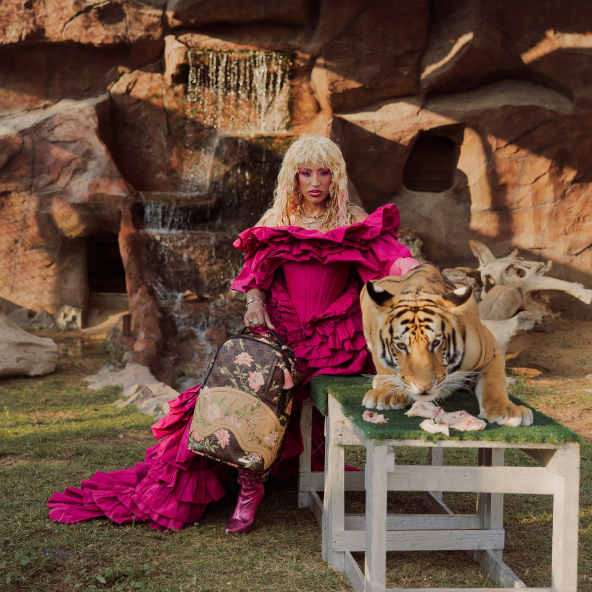 Унисекс раница Sprayground AI Henny Floral Backpack - 910B8529NSZ модел 