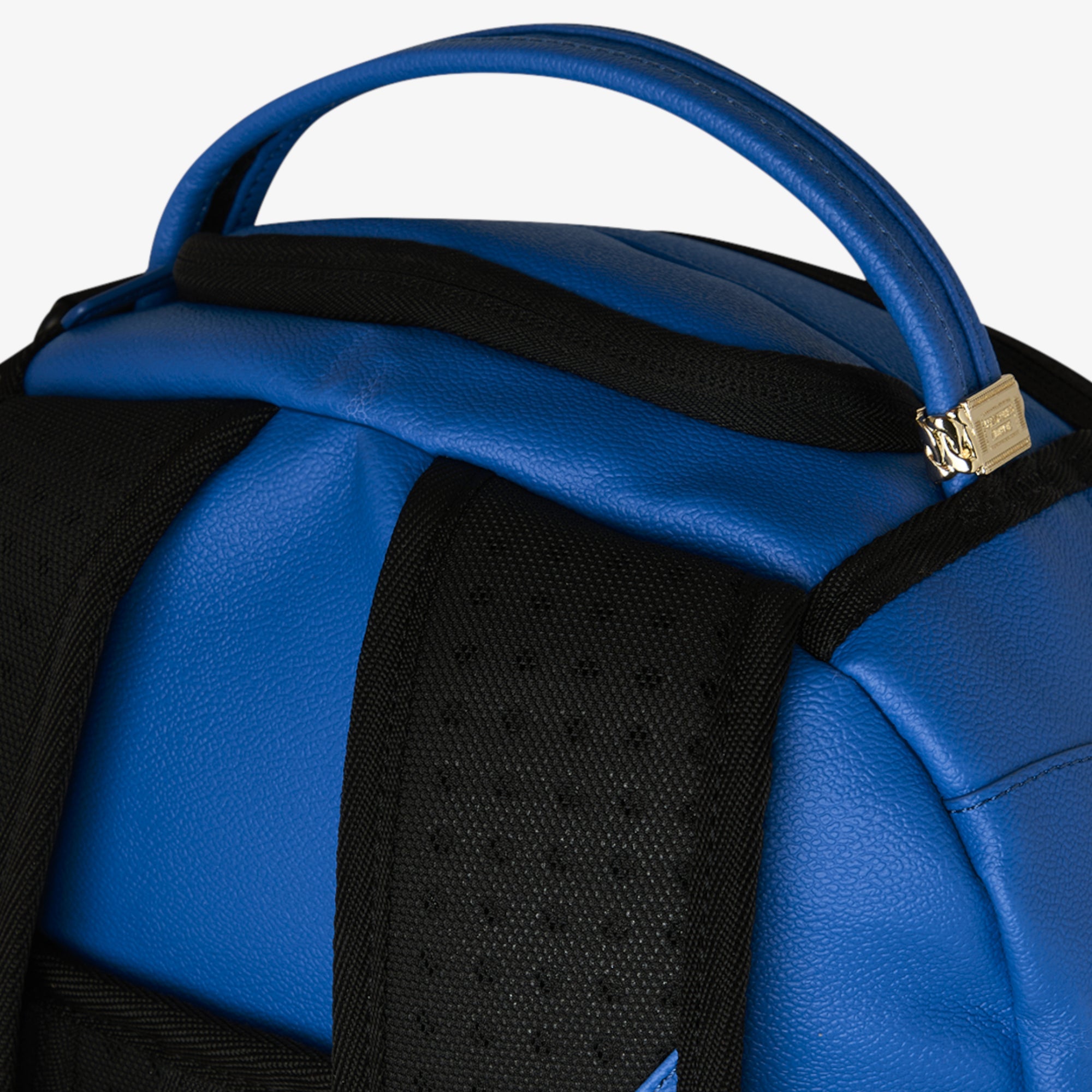 Унисекс раница Sprayground Blue Henny DLXSV Backpack - 910B8766NSZ детайл дръжка 
