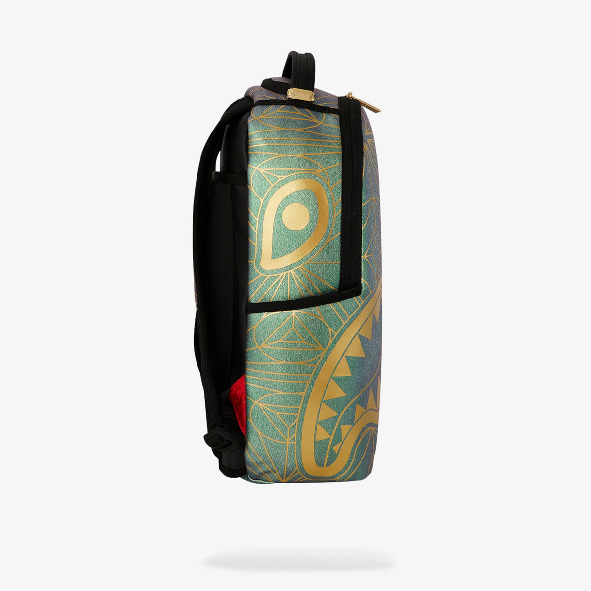 Унисекс раница Sprayground Crystal Foundation Iridescent Backpack - 910B8420NSZ отстрани