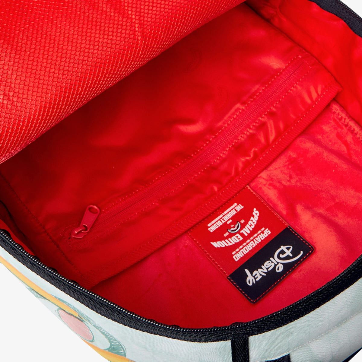 Унисекс раница Sprayground Disney Old School Mickey Sketch Backpack - 910B9128NSZ детайл джоб