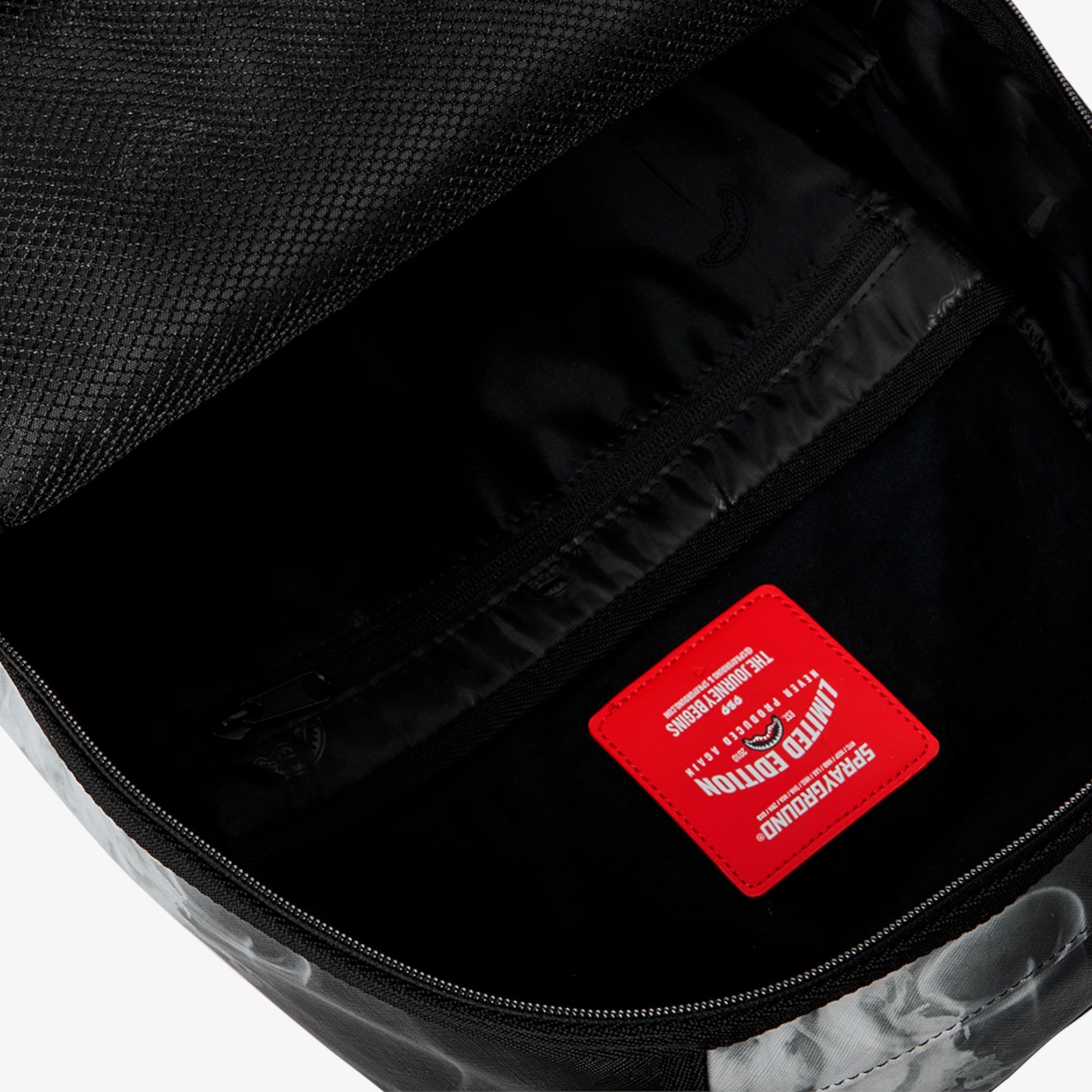 Унисекс раница Sprayground Elevate White Backpack - 910B8751NSZ детайл джоб