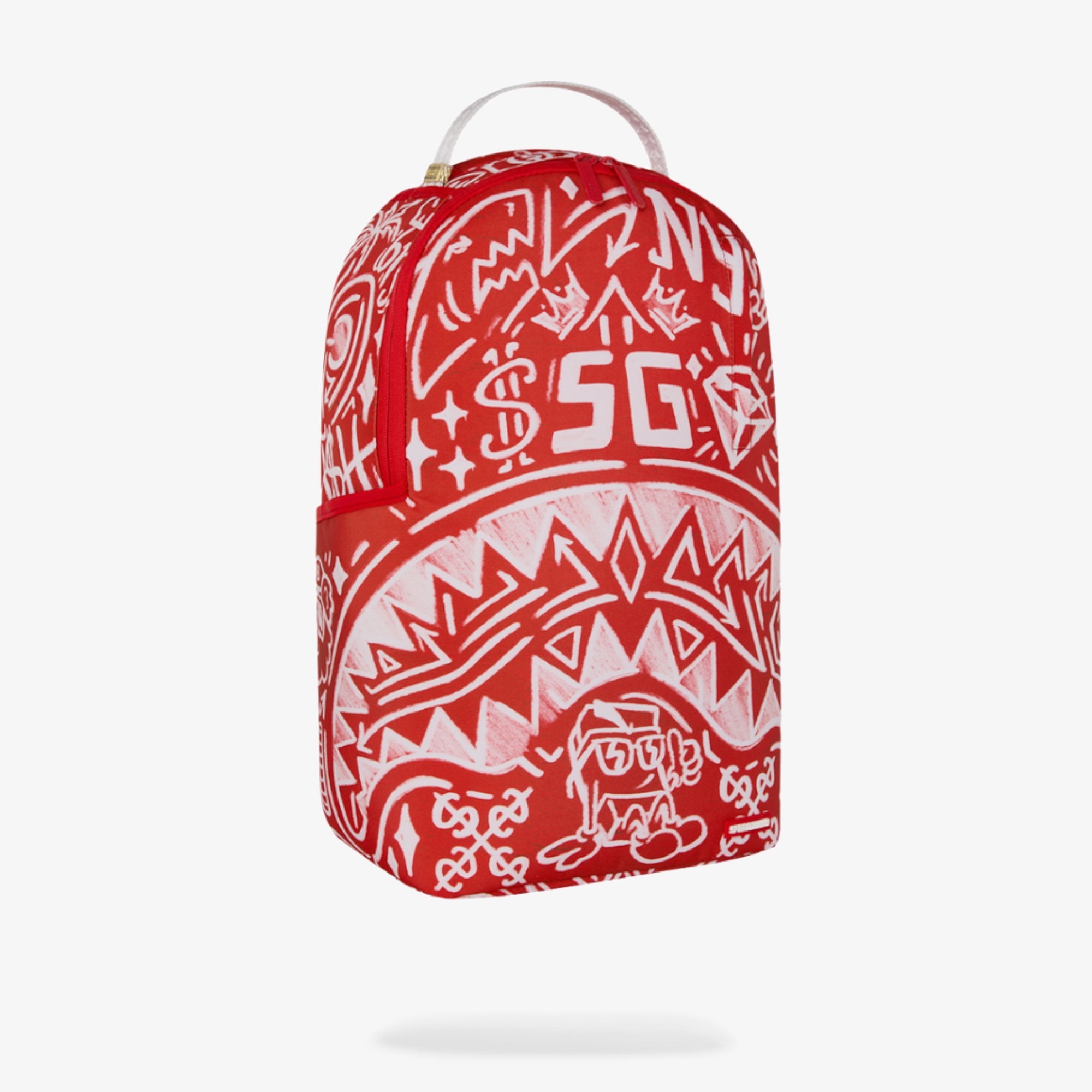 Унисекс раница Sprayground Graffiti Wall DLXSR Backpack - 910B8563NSZ отляво