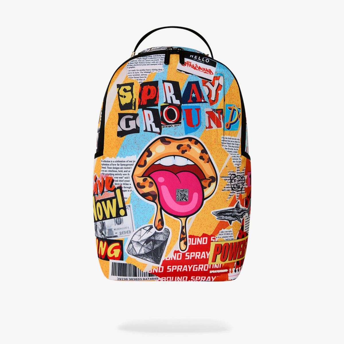 Унисекс раница Sprayground Lips Magazine Collage Backpack - 910B8674NSZ