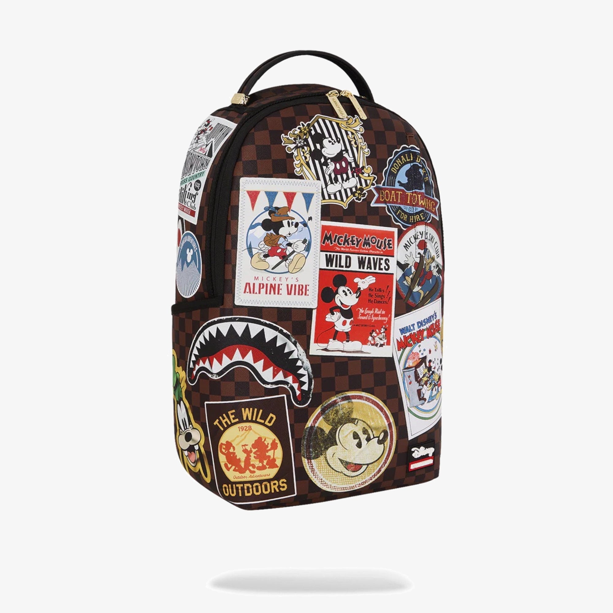 Унисекс раница Sprayground Mickey Mouse Global Mogul Backpack - 910B8835NSZ отляво
