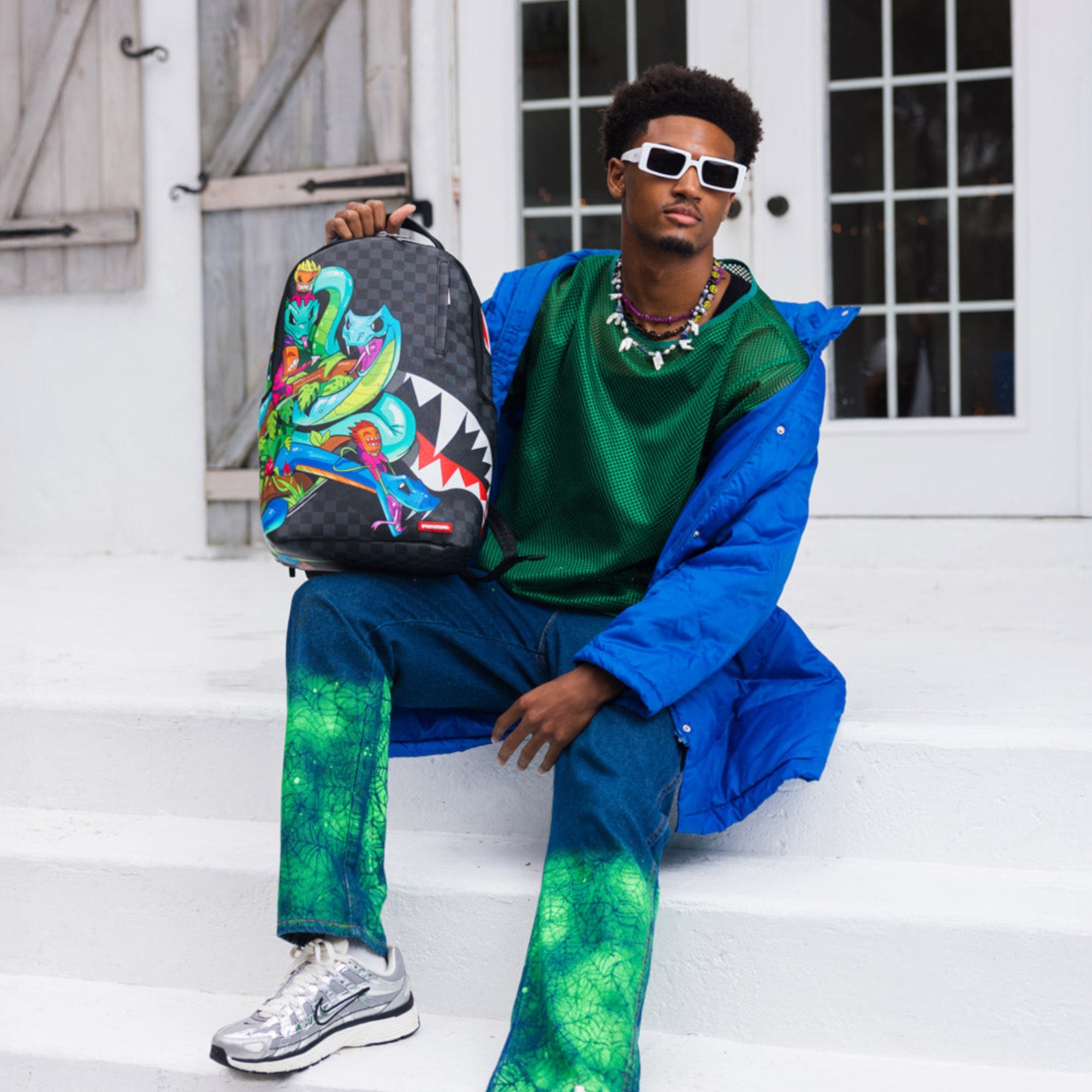 Унисекс раница Sprayground Scooba Dooba DLXSV Backpack 910B7728NSZ модел визия