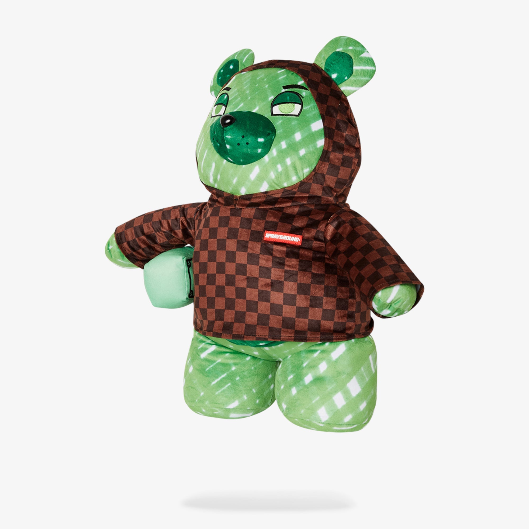 Унисекс раница Sprayground Sip Fade Away Hoodie Moneybear Teddybear Backpack - 910B6630NSZ отстрани 2