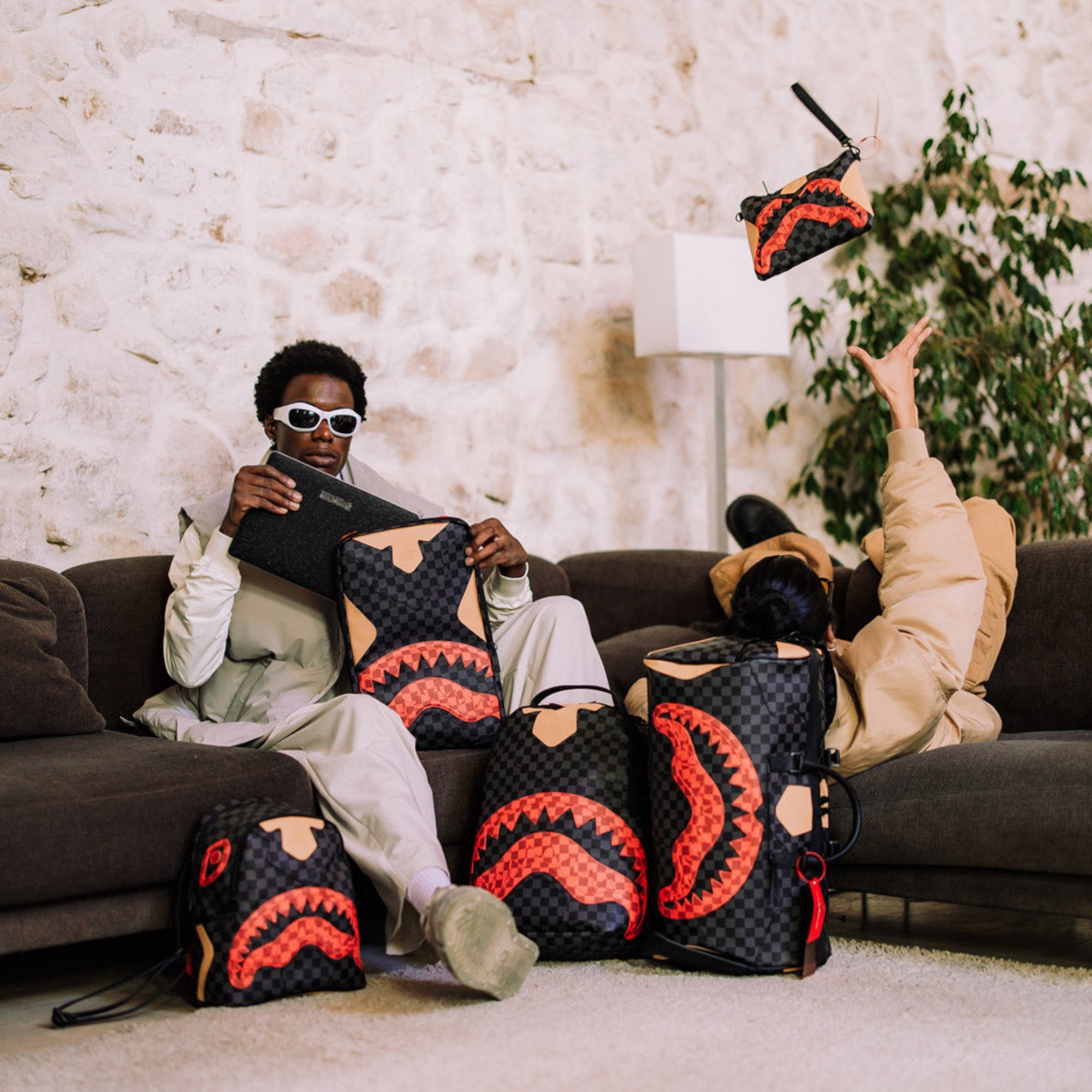 Унисекс раница Sprayground Evil Genius Savage Backpack - Airhouse