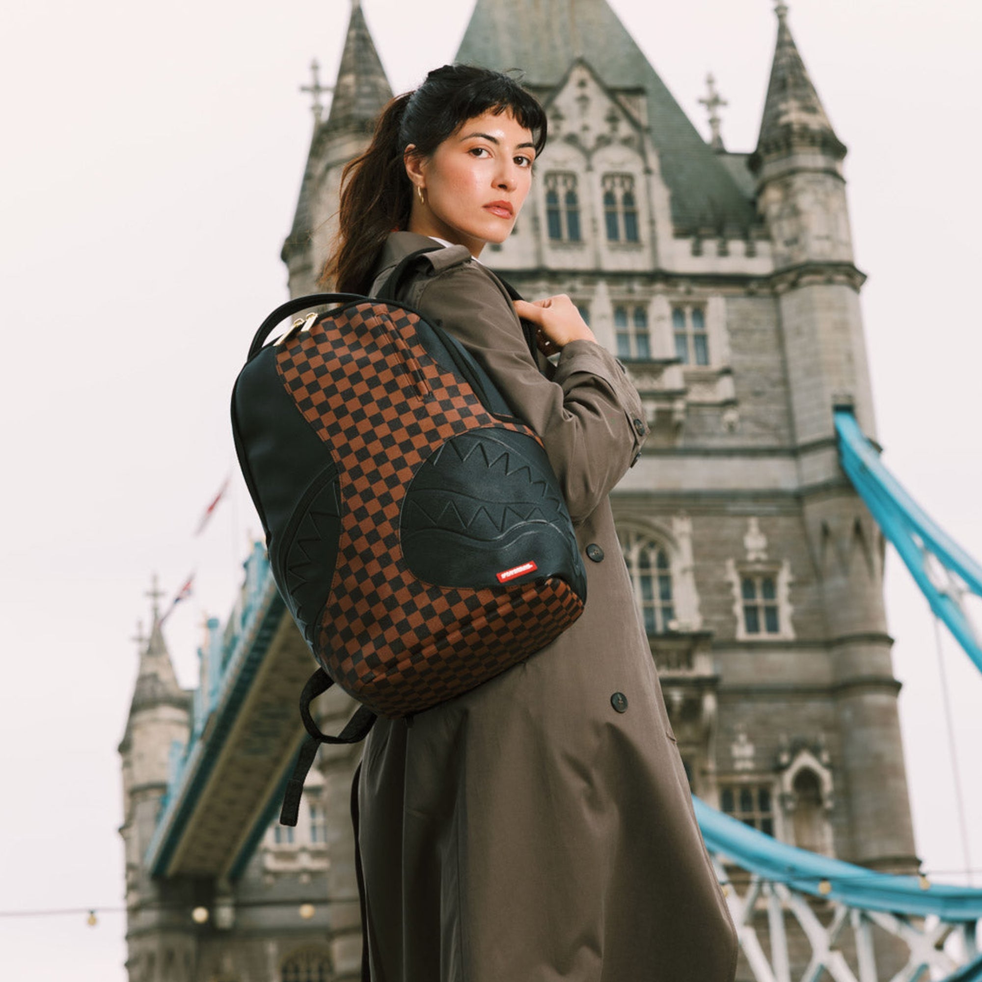 Унисекс раница Sprayground Jetstream Brown Backpack - Airhouse