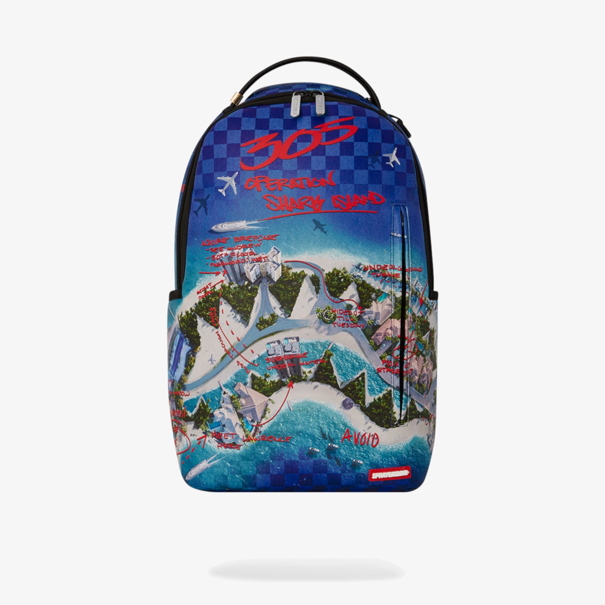 Унисекс раница Sprayground The 305 Shark Island Backpack - Airhouse