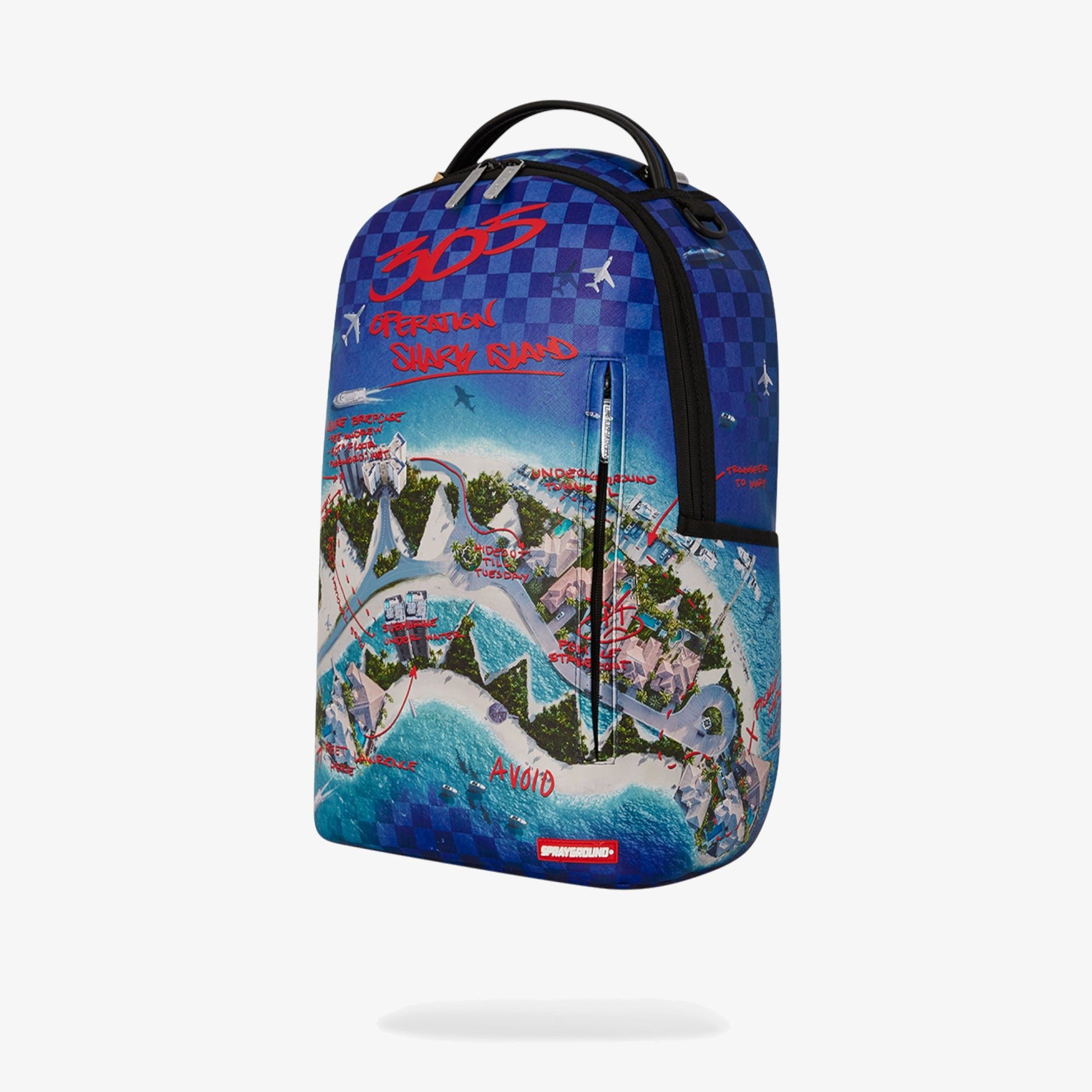Унисекс раница Sprayground The 305 Shark Island Backpack - Airhouse
