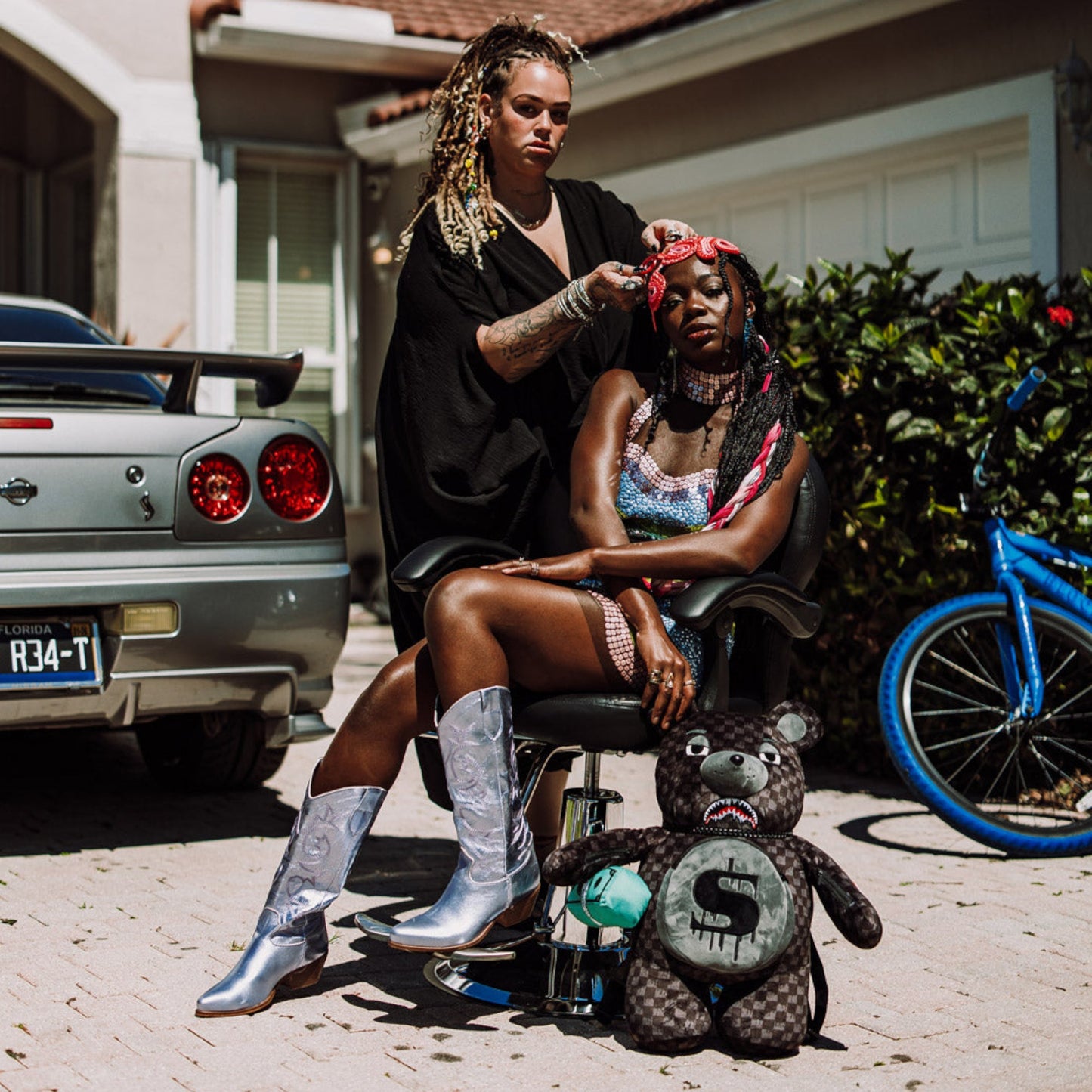 Унисекс раница Sprayground Thunderdrip Moneybear Backpack - Airhouse