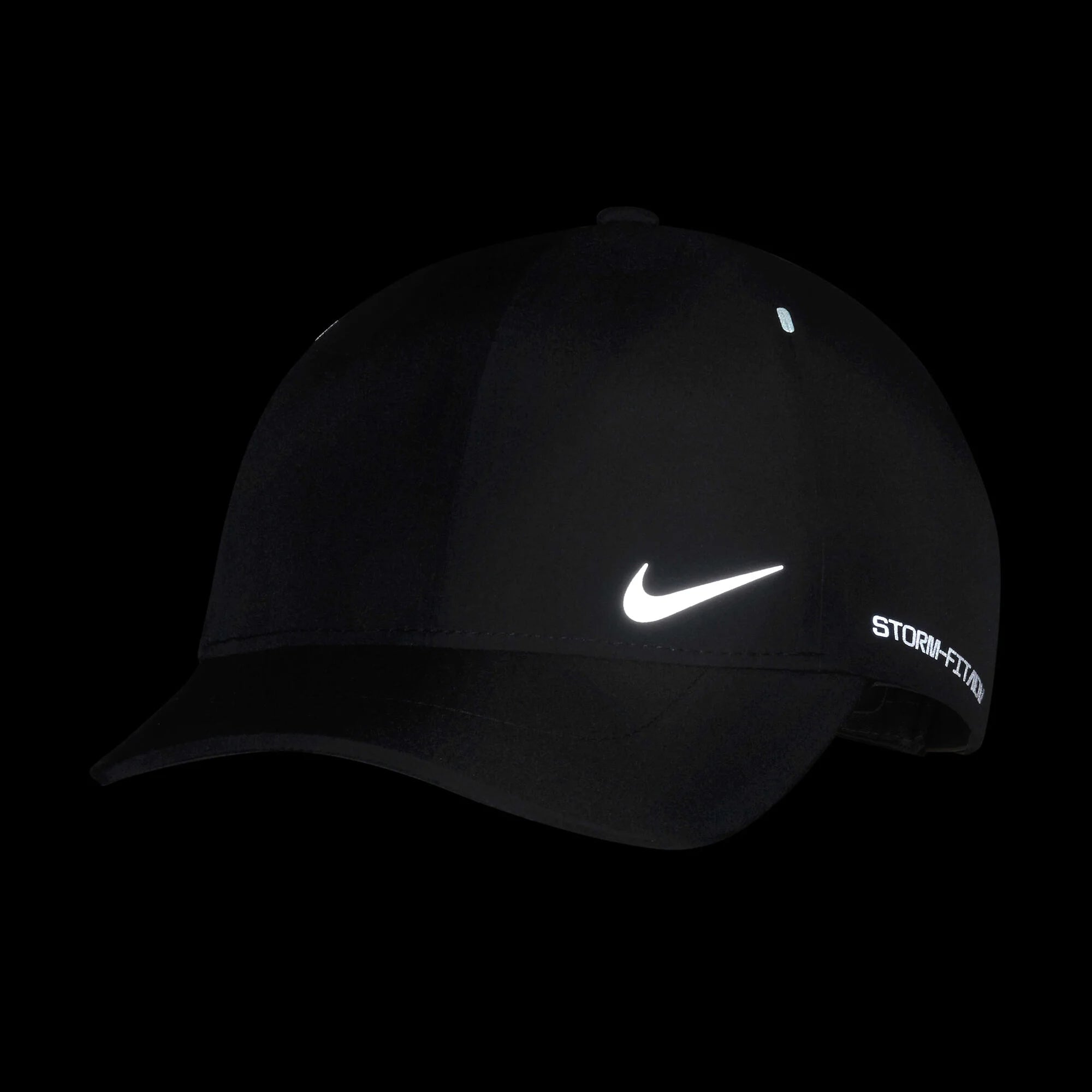 Унисекс шапка Nike Storm-FIT ADV Club Structured AeroBill Cap FJ6205-010 рефлекторно лого